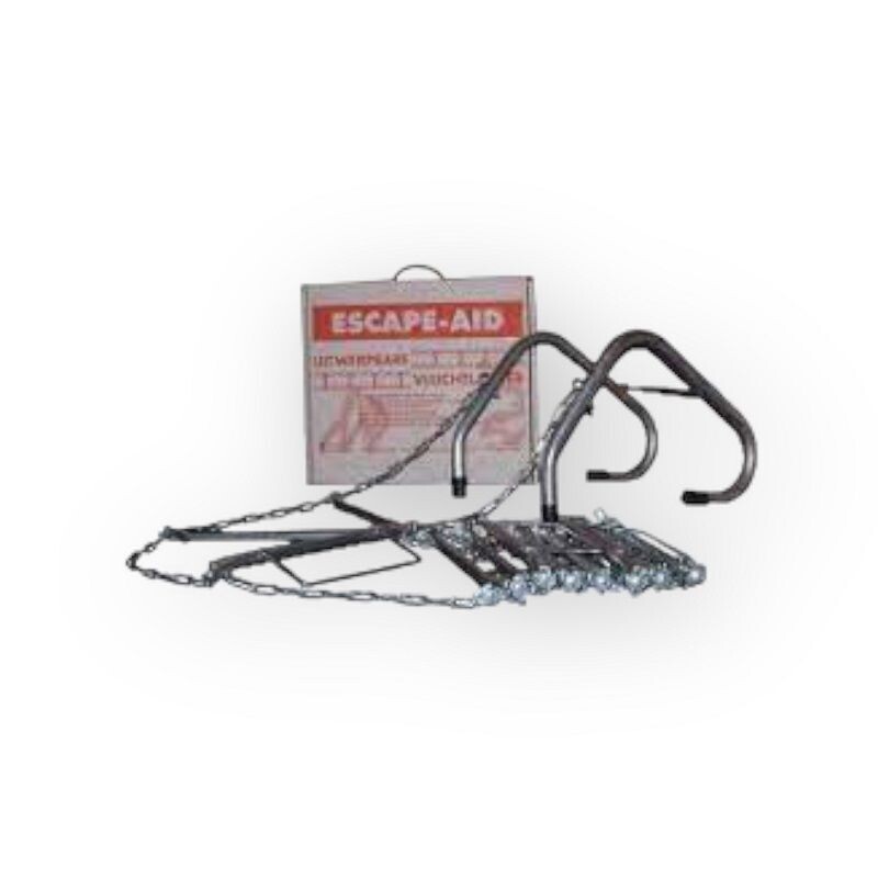 Amigo Escape-Aid 7,5 meter uitwerpladder vluchtladder Amigo Escape-Aid 7,5 meter uitwerpladder vluchtladder