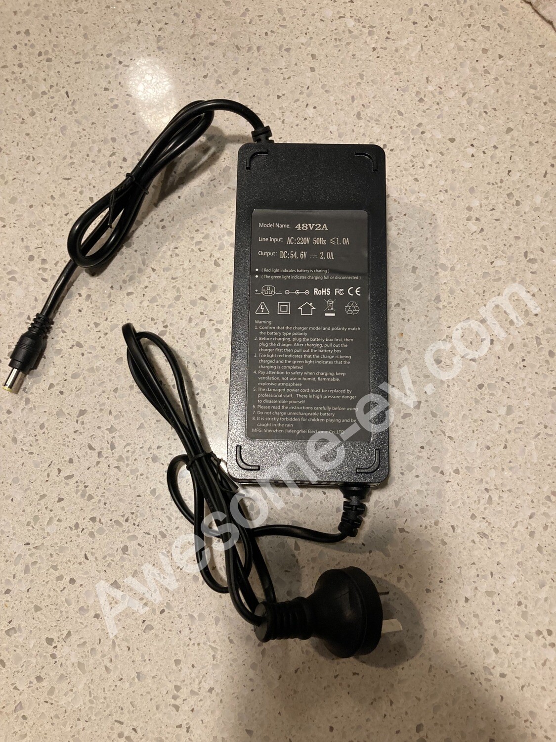 48V Lithium Battery charger 2A