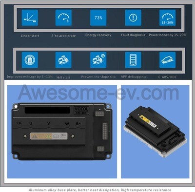 VOTOL EM-100 controller 48v to72v