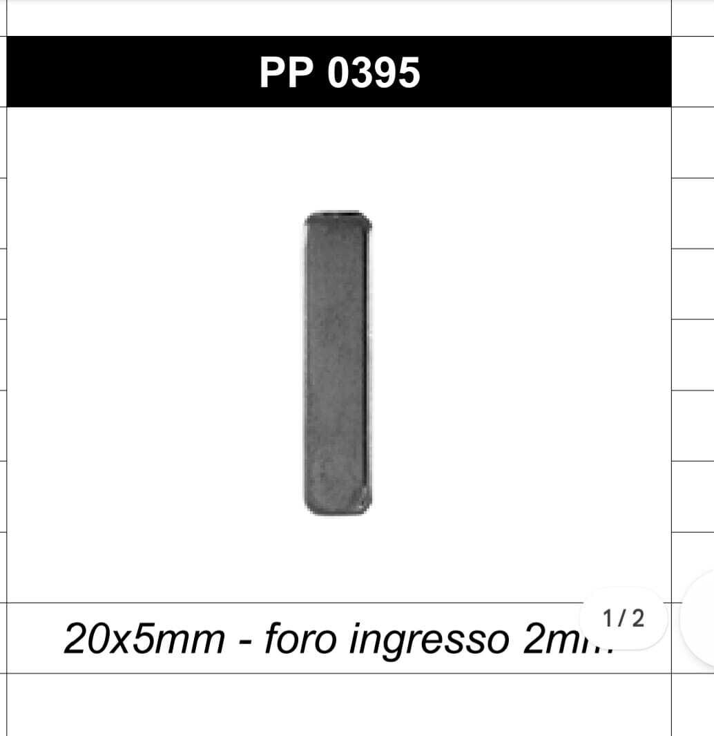 100 - Coprinodo in metallo