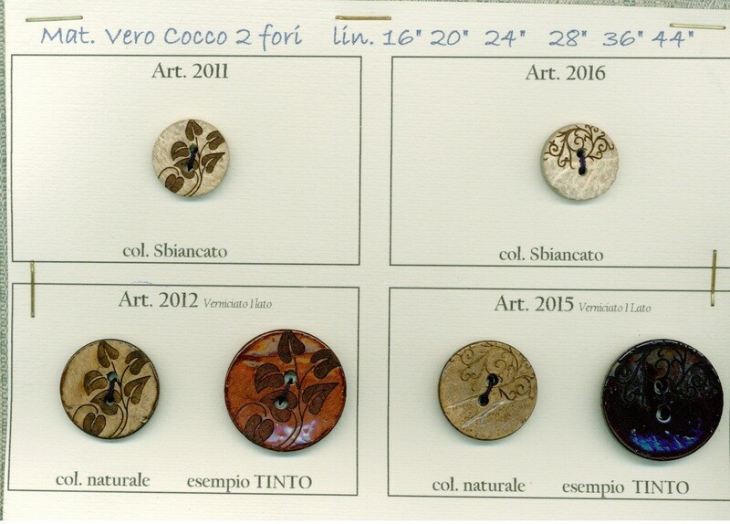 03 - Bottoni in vero Cocco laserati e colorati