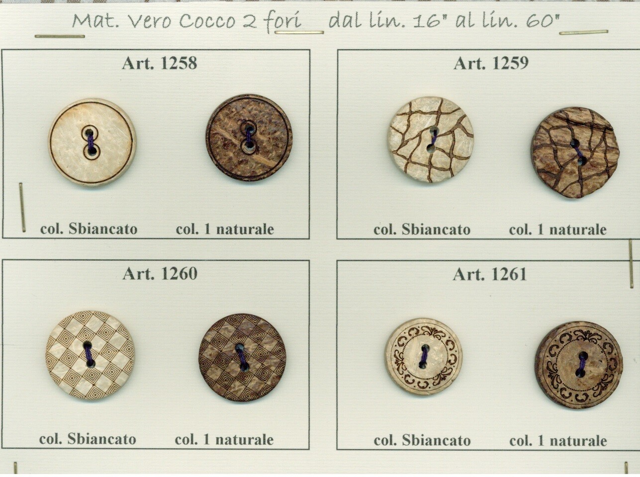 04 - Bottoni in vero Cocco laserati