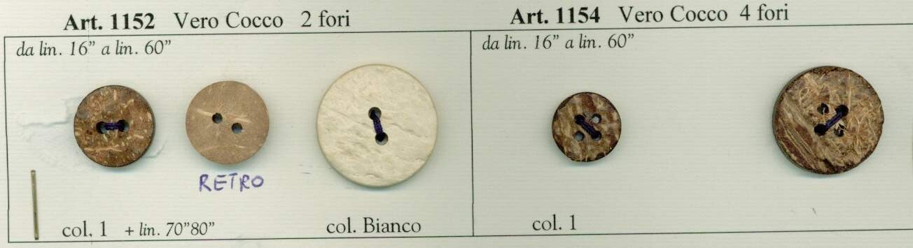31 - Bottoni in Vero Cocco