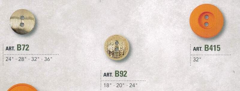 02 - Bottoni in nylon con fori