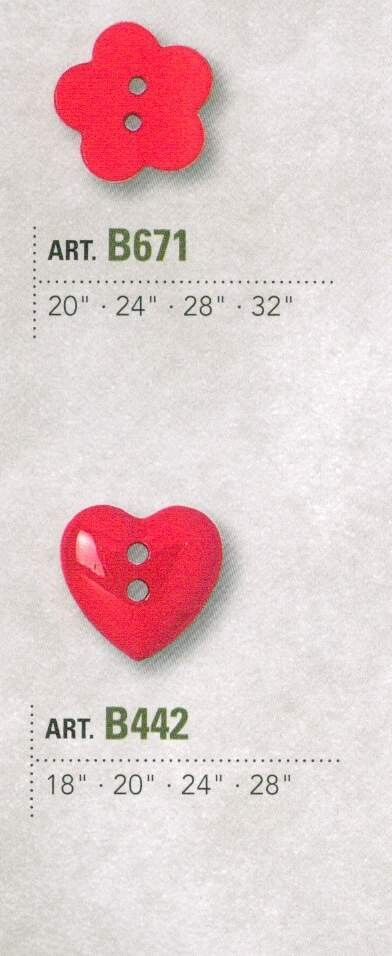 07 - Bottoni in nylon con fori