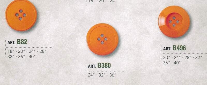03 - Bottoni in nylon con fori