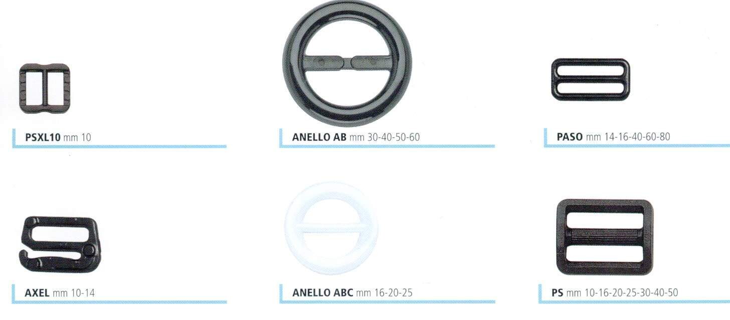 08 - Passanti e anelli in nylon