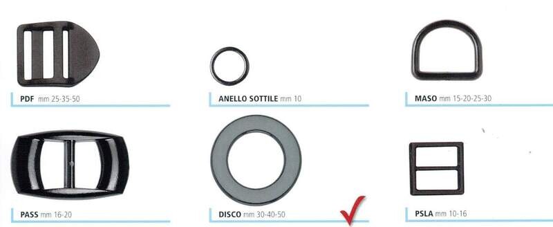 07 - Passanti e anelli in nylon