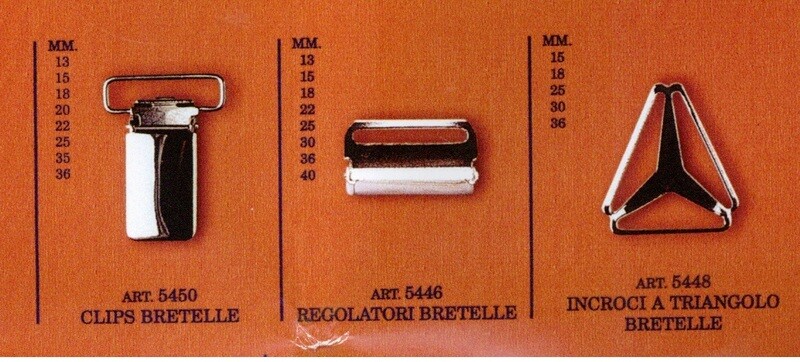 01 - Clips e accessori per bretelle