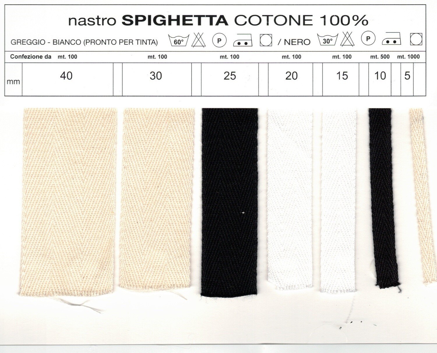 02 - Nastro spighetta Cotone