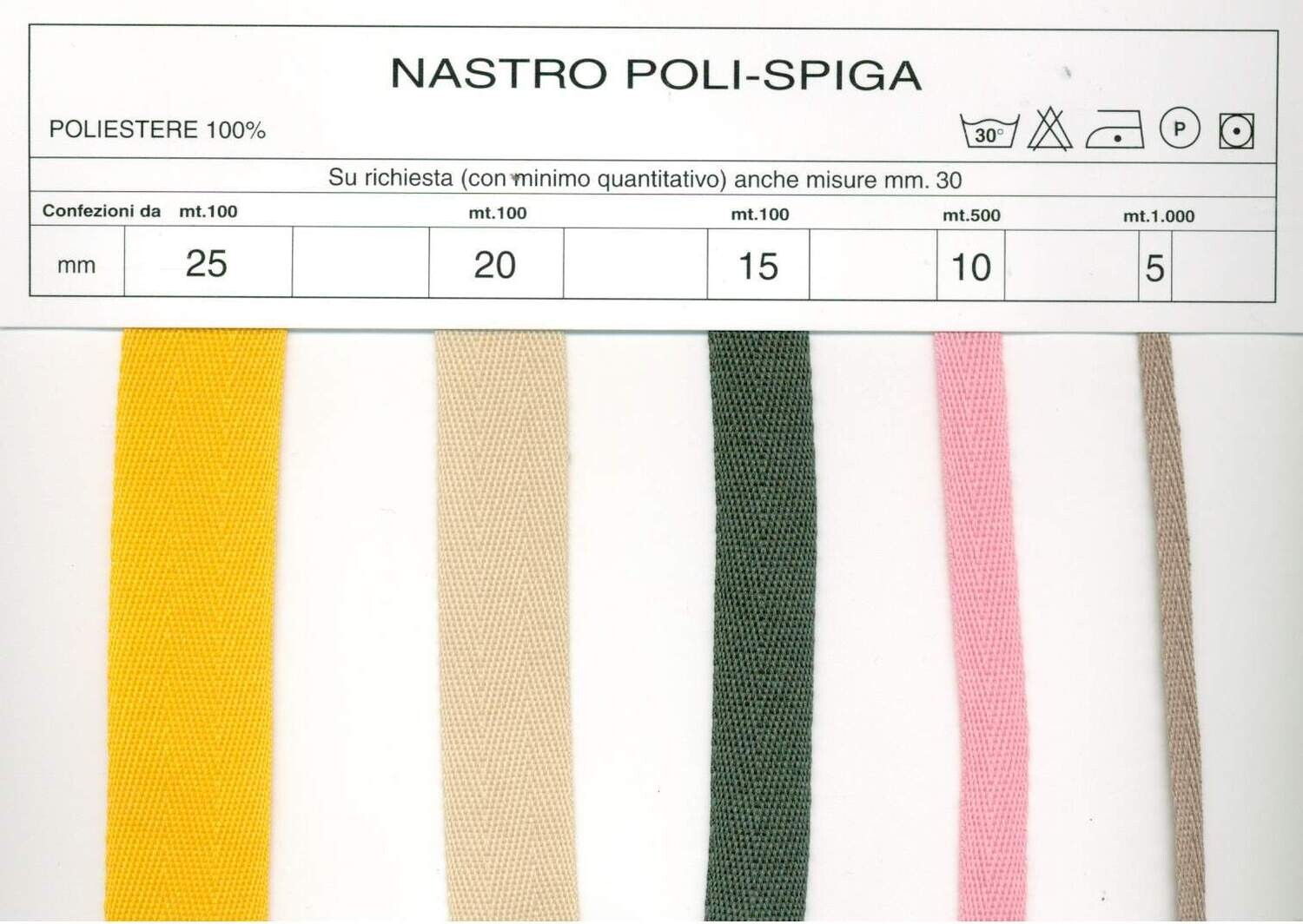 08 - Nastro spigato di poliestere