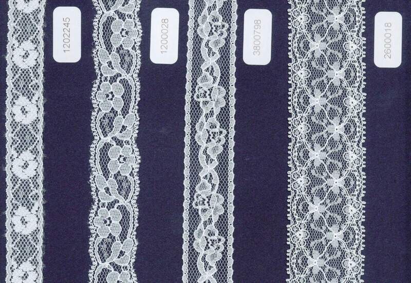 25 - Pizzi e trine Jacquard in Poliammide