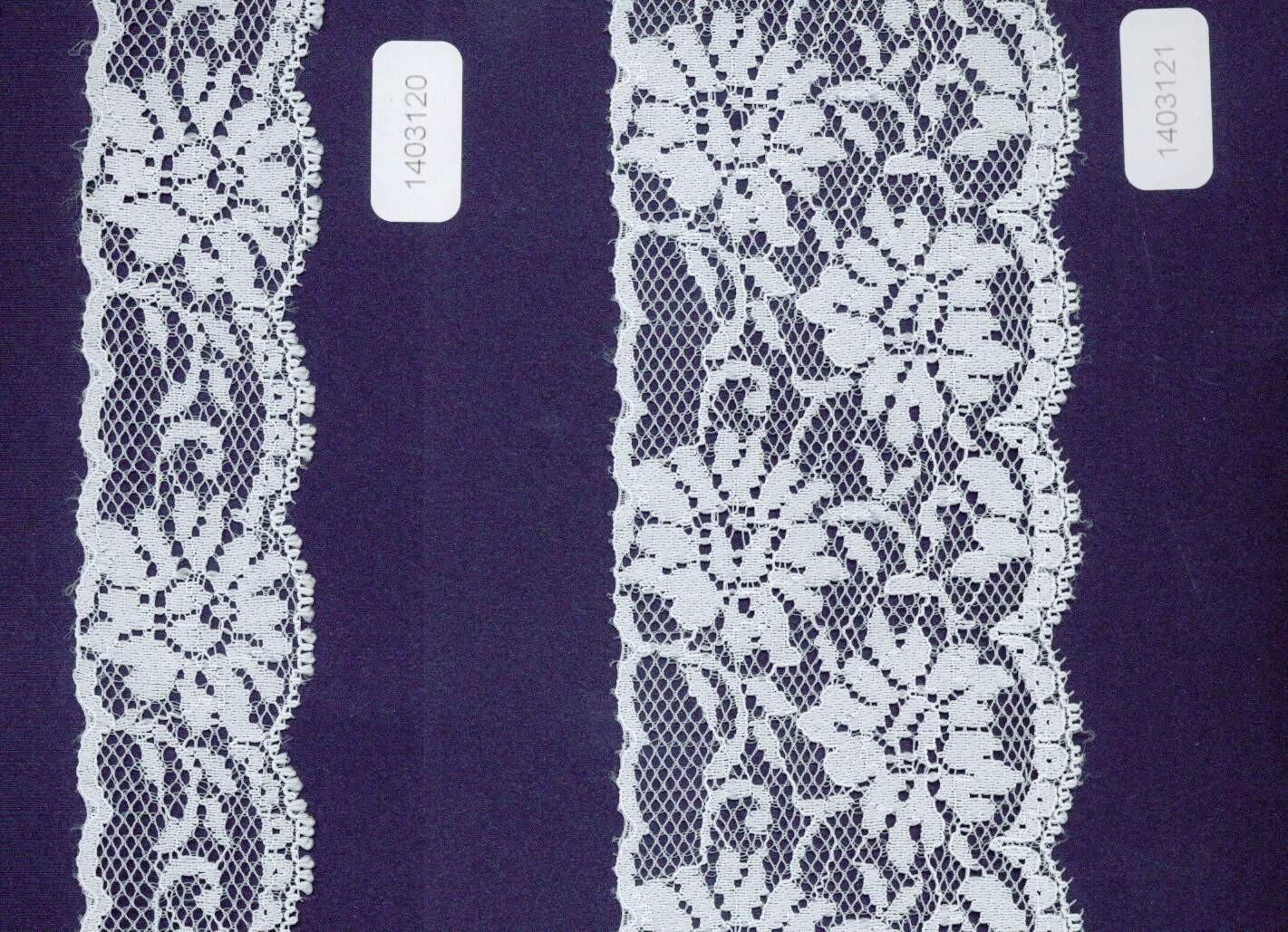 27 - Pizzi e trine Jacquard in Poliammide