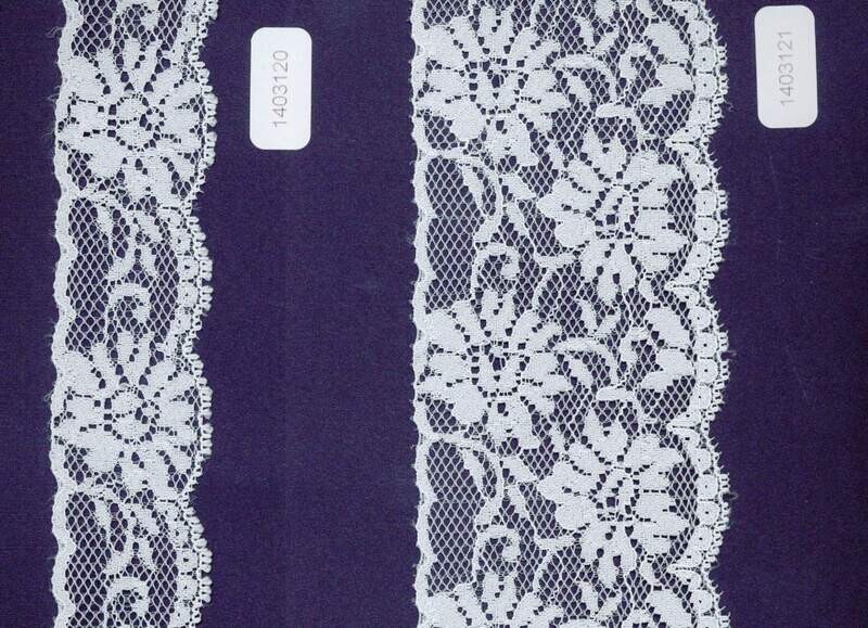 27 - Pizzi e trine Jacquard in Poliammide