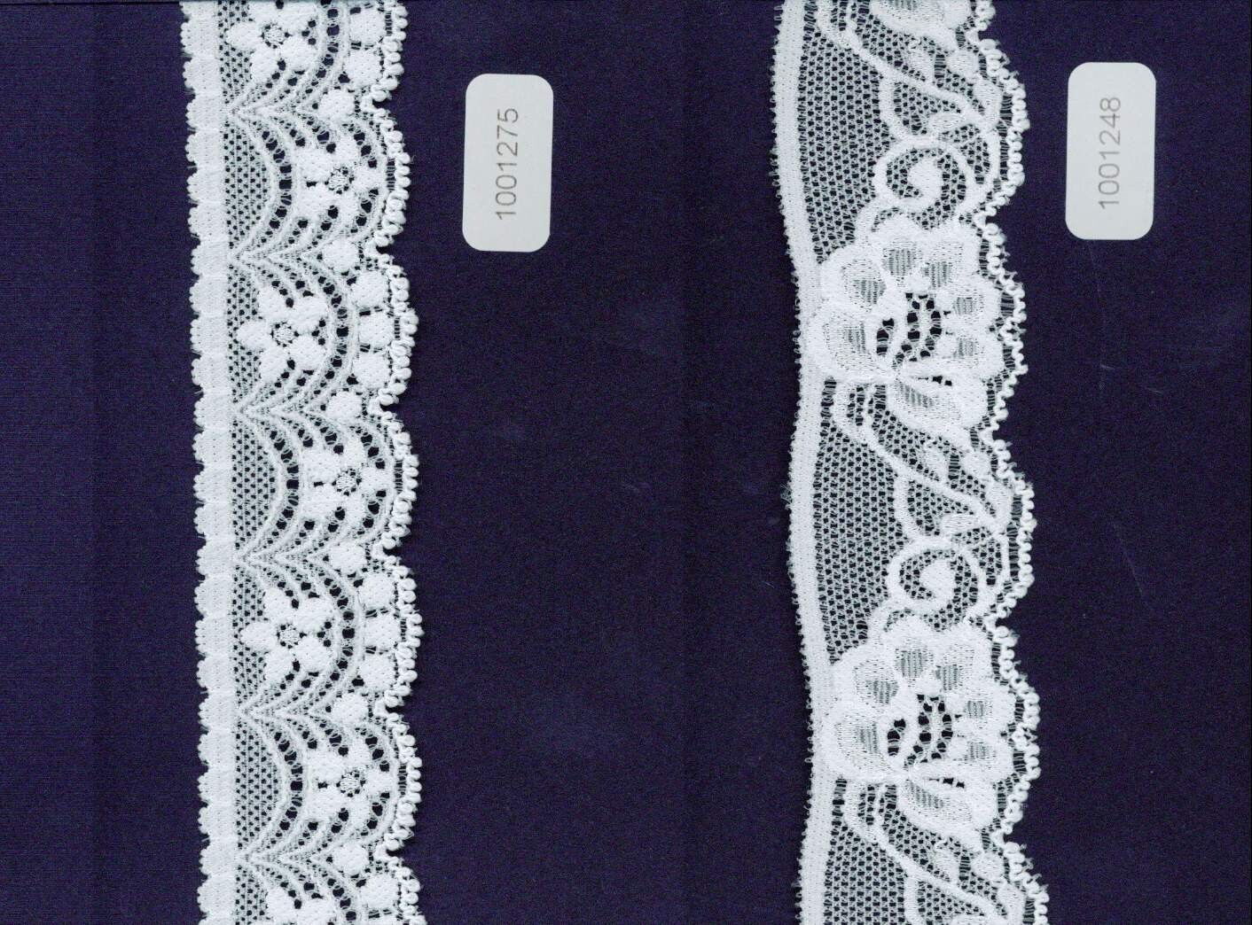 19 - Pizzi e trine Jacquard elastici in Poliammide