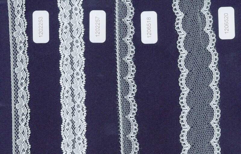 23 - Pizzi e trine Jacquard in Poliammide