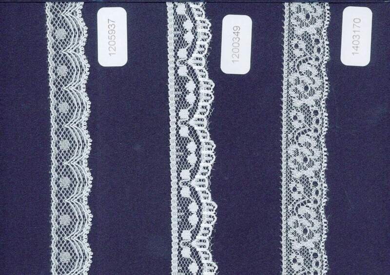 24 - Pizzi e trine Jacquard in Poliammide