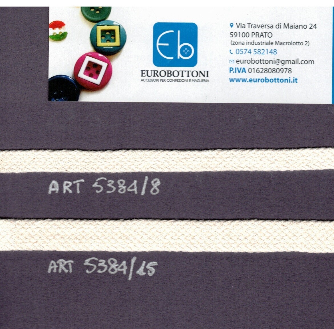 38 - Nastro Treccia cotone
