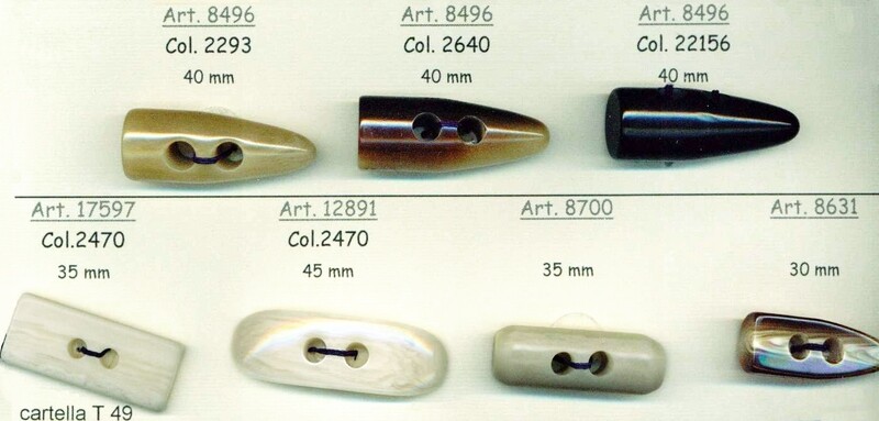 16 - Cornetti per Alamari in polyestere