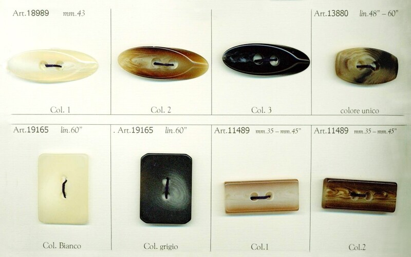 12 - Cornetti per Alamari in polyestere