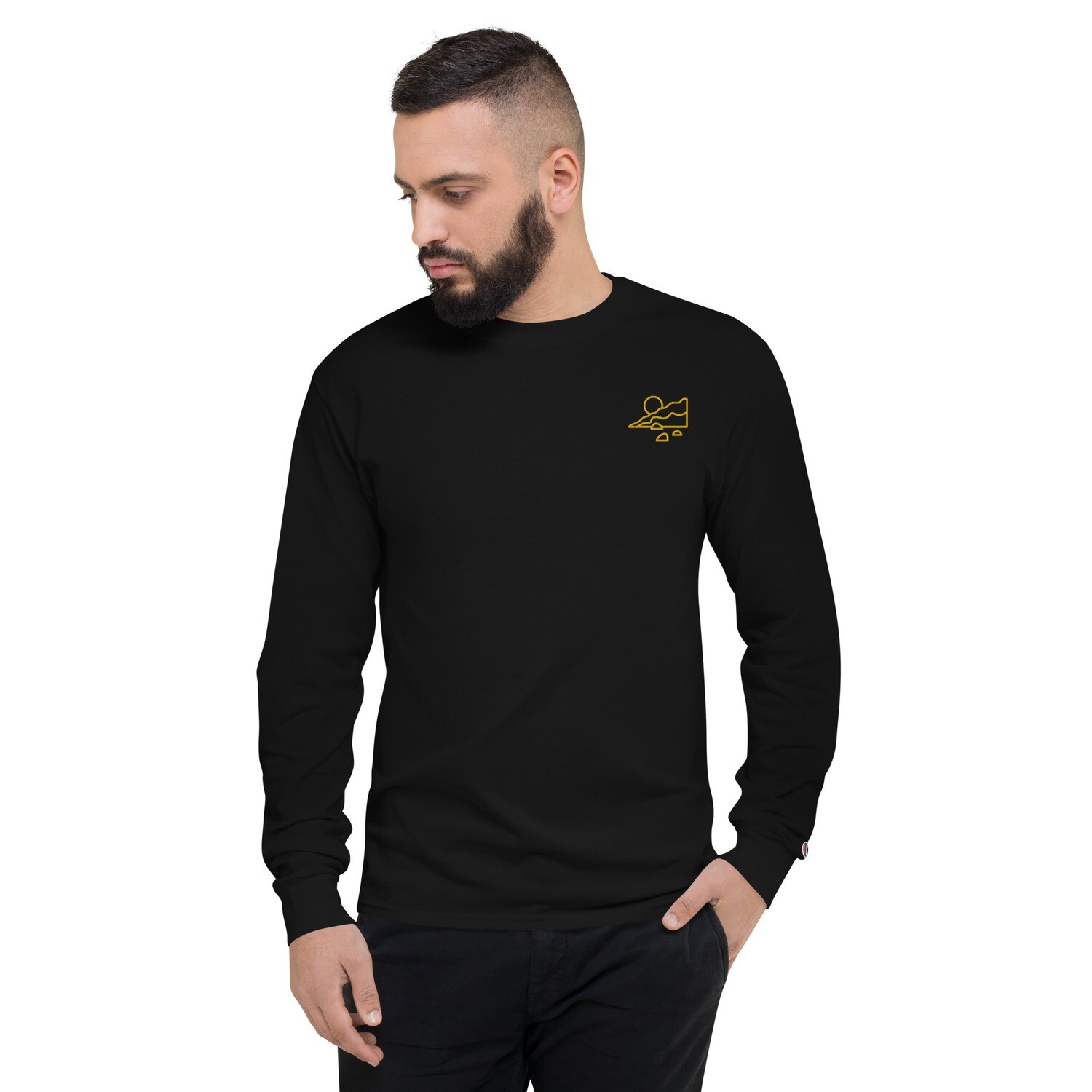 Lumos Custom Men&#39;s Champion Long Sleeve Shirt