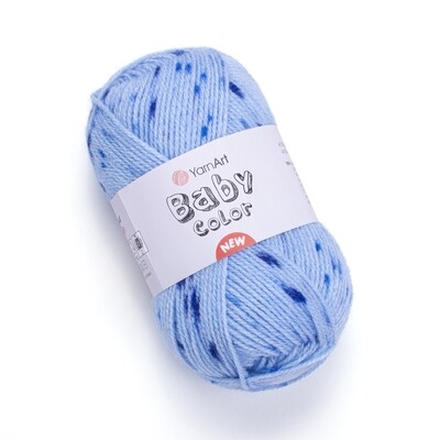E-parduotuvė „Ką mezgi?“ - Mezgimo siūlai internetu | YarnArt Baby Color 207 - www.kamezgi.lt - 100% akrilas