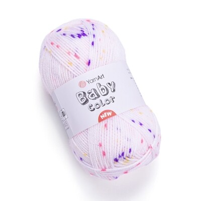 E-parduotuvė „Ką mezgi?“ - Mezgimo siūlai internetu | YarnArt Baby Color 213 - www.kamezgi.lt - 100% akrilas