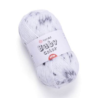 E-parduotuvė „Ką mezgi?“ - Mezgimo siūlai internetu | YarnArt Baby Color 205 - www.kamezgi.lt - 100% akrilas