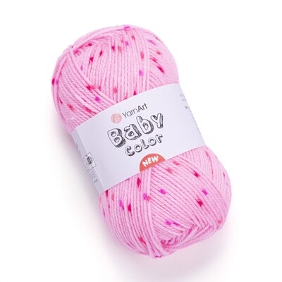 E-parduotuvė „Ką mezgi?“ - Mezgimo siūlai internetu | YarnArt Baby Color 211 - www.kamezgi.lt - 100% akrilas