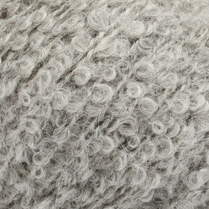 E-parduotuvė „Ką mezgi?“ - Mezgimo siūlai internetu | DROPS ALPACA BOUCLÉ 5110 light grey (šviesiai pilka) - www.kamezgi.lt - 80% alpakos vilna, 15% vilna, 5% poliamidas