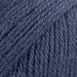 E-parduotuvė „Ką mezgi?“ - Mezgimo siūlai internetu | DROPS Alpaca 4305 dark indigo (tamsiai mėlyna) - www.kamezgi.lt - 100% alpakos vilna