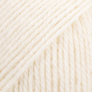 E-parduotuvė „Ką mezgi?“ - Mezgimo siūlai internetu | DROPS Alpaca 100 off white (natūrali balta) - www.kamezgi.lt - 100% alpakos vilna