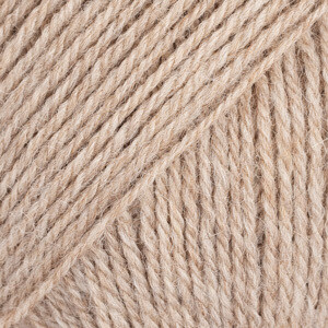 E-parduotuvė „Ką mezgi?“ - Mezgimo siūlai internetu | DROPS Flora 07 beige (smėlio) - www.kamezgi.lt - 65% vilna, 35% alpakos vilna