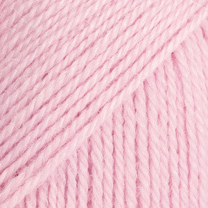 E-parduotuvė „Ką mezgi?“ - Mezgimo siūlai internetu | DROPS Flora 21 pink (rožinė) - www.kamezgi.lt - 65% vilna, 35% alpakos vilna