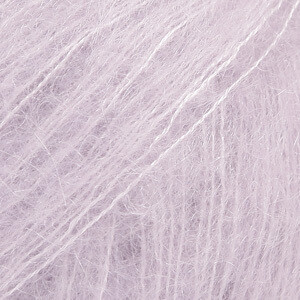 E-parduotuvė „Ką mezgi?“ - Mezgimo siūlai internetu | DROPS Kid-Silk 09 light lavender (šviesi levandų) - www.kamezgi.lt - 75% moheris, 25% šilkas