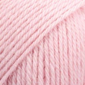 E-parduotuvė „Ką mezgi?“ - Mezgimo siūlai internetu | DROPS Nord 12 powder pink (rožinės pudros) - www.kamezgi.lt - 45% alpakos vilna, 30% poliamidas, 25% vilna