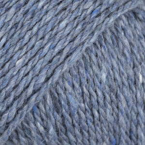 E-parduotuvė „Ką mezgi?“ - Mezgimo siūlai internetu | DROPS Soft Tweed 10 denim jeans (džinso mėlyna) - www.kamezgi.lt - 50% vilna, 25% alpakos vilna, 25% viskozė