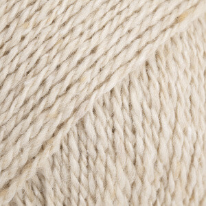 E-parduotuvė „Ką mezgi?“ - Mezgimo siūlai internetu | DROPS Soft Tweed 02 marzipan (marcipanų) - www.kamezgi.lt - 50% vilna, 25% alpakos vilna, 25% viskozė