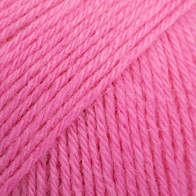 E-parduotuvė „Ką mezgi?“ - Mezgimo siūlai internetu | DROPS Fabel 102 pink (rožinė) - www.kamezgi.lt - 75% vilna, 25% poliamidas