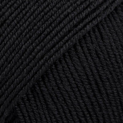 E-parduotuvė „Ką mezgi?“ - Mezgimo siūlai internetu | DROPS Baby Merino 21 black (juoda) - www.kamezgi.lt - 100% merino vilna