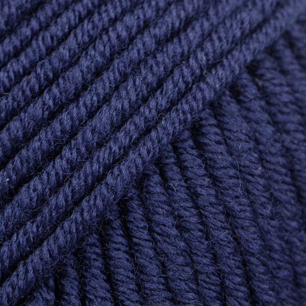 E-parduotuvė „Ką mezgi?“ - Mezgimo siūlai internetu | DROPS Big Merino 17 navy blue (tamsiai mėlyna) - www.kamezgi.lt - 100% merino vilna