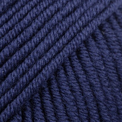 E-parduotuvė „Ką mezgi?“ - Mezgimo siūlai internetu | DROPS Big Merino 17 navy blue (tamsiai mėlyna) - www.kamezgi.lt - 100% merino vilna