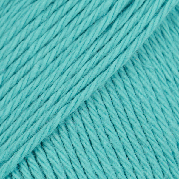 E-parduotuvė „Ką mezgi?“ - Mezgimo siūlai internetu | DROPS Loves You 7 18 turquoise (turkio) - www.kamezgi.lt - 100% medvilnė