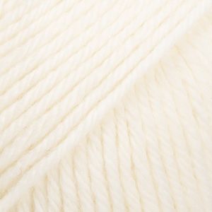 E-parduotuvė „Ką mezgi?“ - Mezgimo siūlai internetu | DROPS Karisma 01 off white (natūrali balta) - www.kamezgi.lt - 100% vilna
