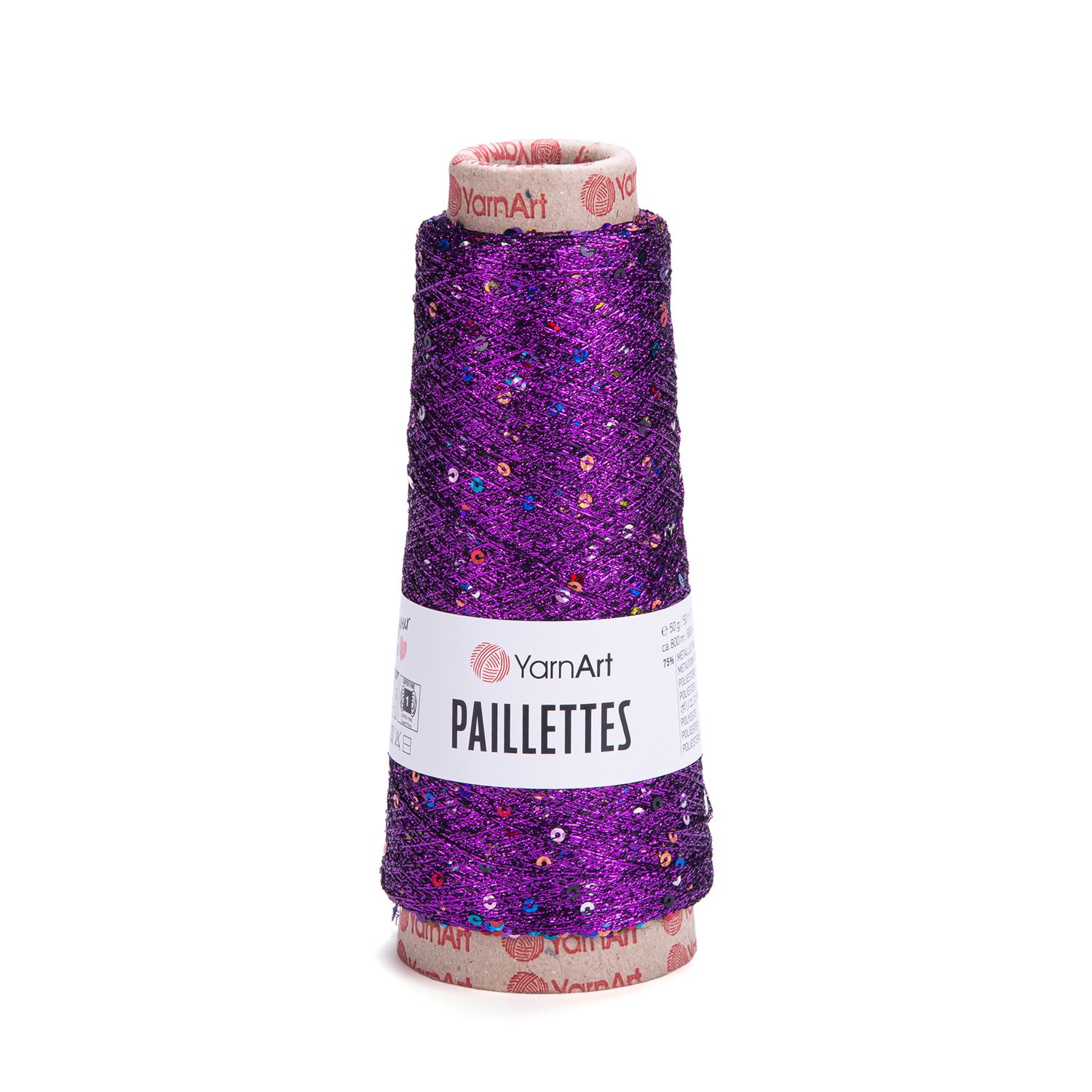 YarnArt Paillettes 8009 - blizgūs siūlai su žvyneliais | kamezgi.lt mezgimo siūlai internetu