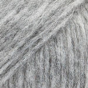 DROPS Air 04 pilka - alpakos ir merino vilnos siūlai mezgimui | kamezgi.lt mezgimo siūlai internetu