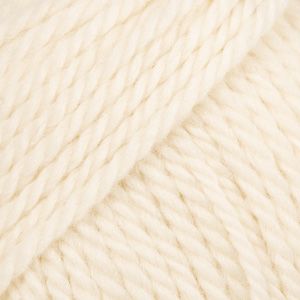 E-parduotuvė „Ką mezgi?“ - Mezgimo siūlai internetu | DROPS Alaska 02 off white (natūrali balta) stori mezgimo siūlai - www.kamezgi.lt - 100% vilna