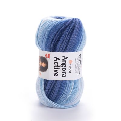 E-parduotuvė „Ką mezgi?“ - Mezgimo siūlai internetu | YarnArt Angora Active 842 - www.kamezgi.lt - 20% vilna, 80% akrilas | Mezgimo siūlai megztiniams, šaliams, skaroms