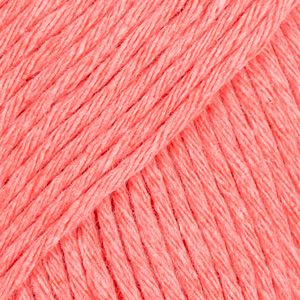 E-parduotuvė „Ką mezgi?“ - Mezgimo siūlai internetu | DROPS Cotton Light 49 coral (koralų) - www.kamezgi.lt - 50% medvilnė, 50% poliesteris