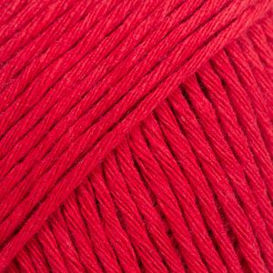 E-parduotuvė „Ką mezgi?“ - Mezgimo siūlai internetu | DROPS Cotton Light 47 crimson red (tamsi raudona) - www.kamezgi.lt - 50% medvilnė, 50% poliesteris